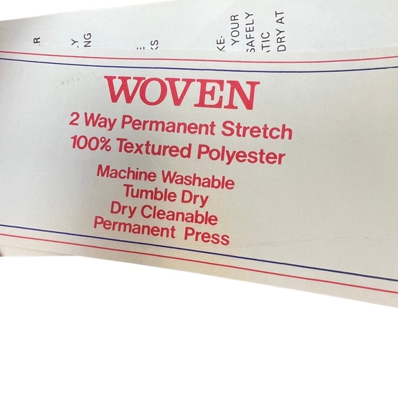 Vintage Deadstock Nitso Bright Pink 70s High Waist Wide Trouser Pants Size 27 - Picture 7 of 7